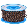 BOBINA POLIESTER NEGRA/NARAN/AZUL 2MM20M MEYER