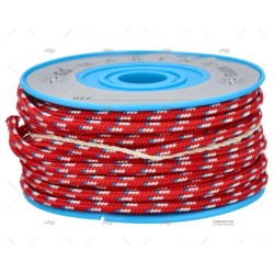 BOBINA POLIEST. ROJA/AZUL/BLANCA 3MM 10M MEYER