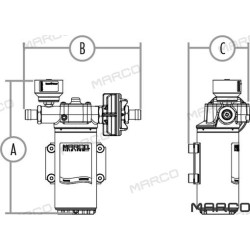 BOMBA AUTOMATICA UP6/E 12/24V
