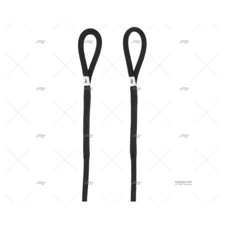 CABO PLANO 10MM NEGRO 1,5M C/GAZA P/DEFE