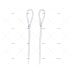 CABO PLANO 10MM BLANCO 1,5M C/GAZA P/DEF