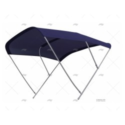 ARCO INOX TUBO 22MM CAPOTA 215MM 3 ARCOS TESSILMARE