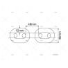 CADENA FONDEO GALV.12MM GENOVESE P48 50M FRIGERIO