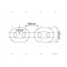CADENA FONDEO GALV.14MM GENOVESE P56 50M FRIGERIO