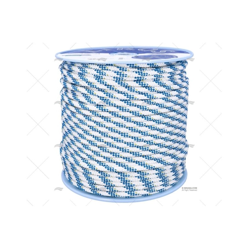 CABO HERCULES 10MM BLANCO/AZUL 200M LIROS