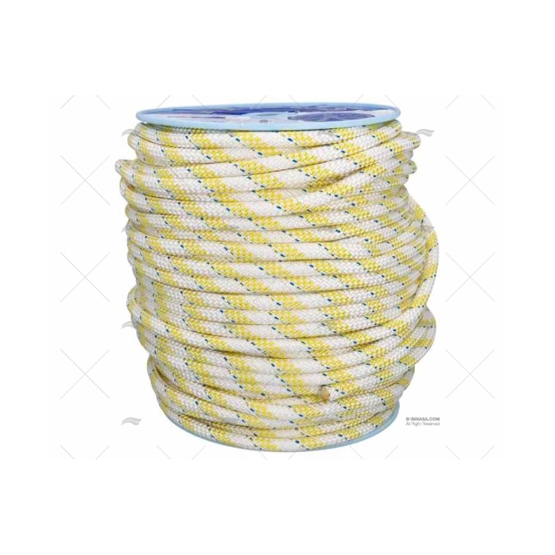 CABO HERCULES 12MM BLANCO/AMAR 200M LIROS