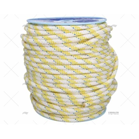 CABO HERCULES 12MM BLANCO/AMAR 200M LIROS