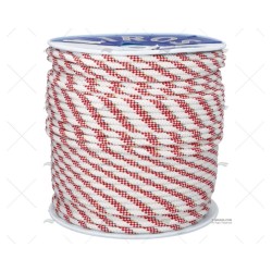 CABO HERCULES 10MM BLANCO/ROJO 200M LIROS