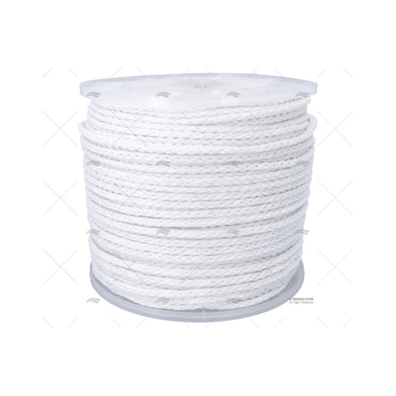 CUERDA ESQUI POLYESTER BLANCA 200M