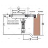 CIERRE TIRADOR CUADRADO INOX-316 MARINE TOWN