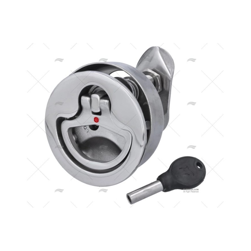 CIERRE TAMB.C/LLAVE/TRINQ. 63.5MM SS316 MARINE TOWN