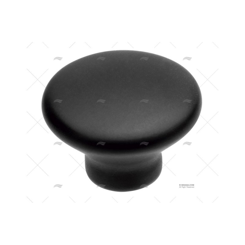TIRADOR NEGRO MATE INOX FIJACION ROSCA MARINE TOWN