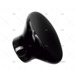 TIRADOR NEGRO BRILLANTE INOX FIJACION RO MARINE TOWN