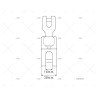 UNION ANCLA INOX 316 CADENA 6MM