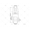 CONEXION ANCLAS INOX 10MM