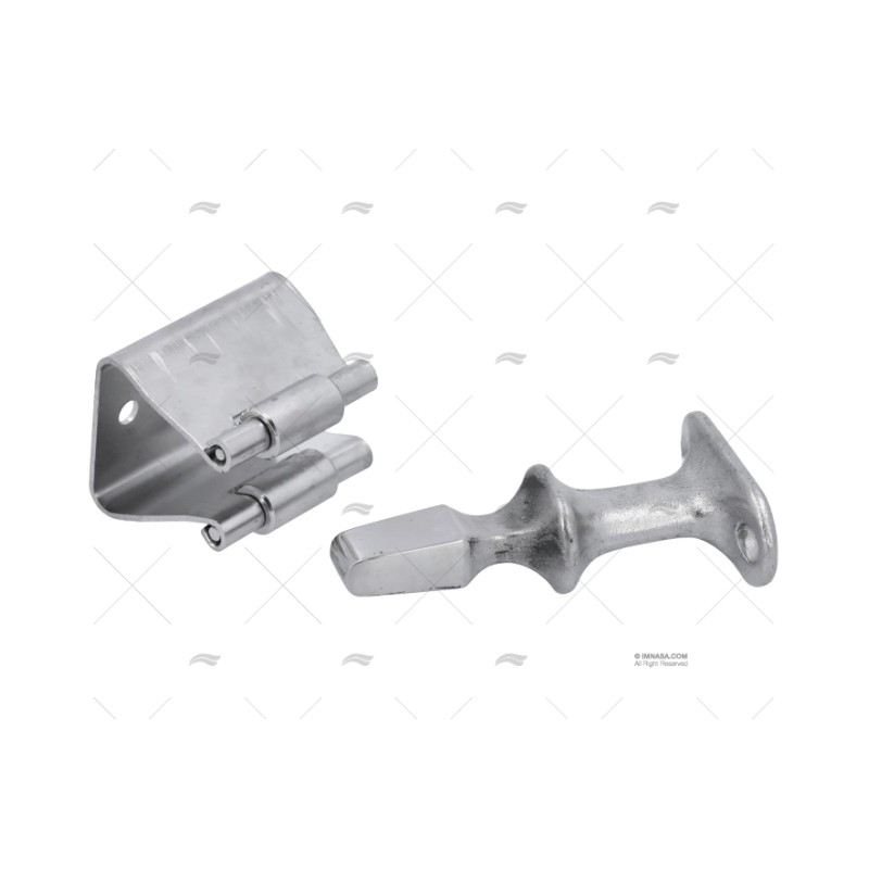 TOPE DE PUERTA INOX 40X32X75MM