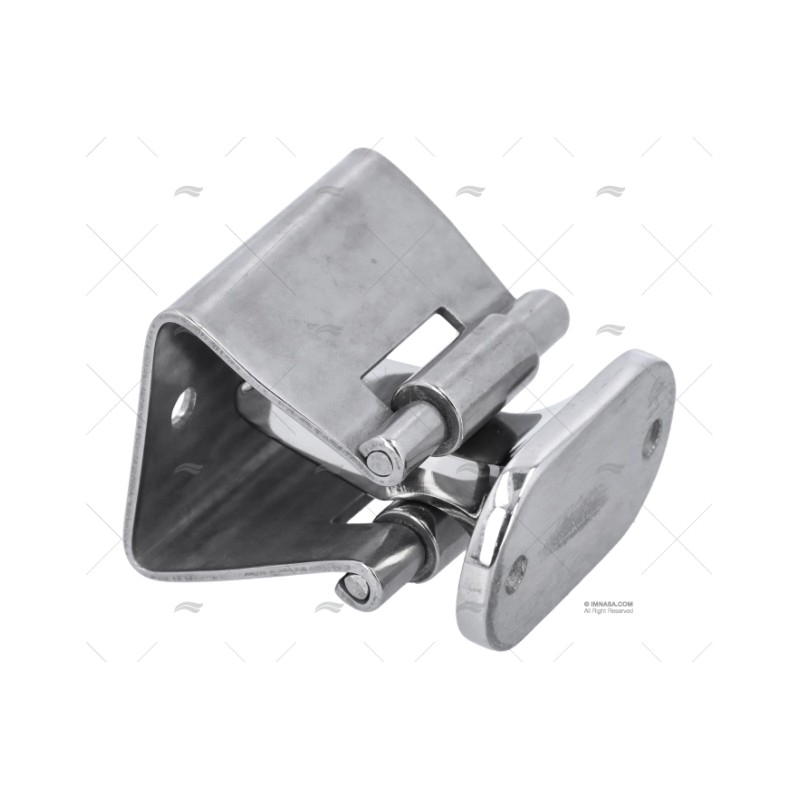 TOPE DE PUERTA INOX 40X32X40MM
