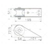 PUNTERA 155MM INOX