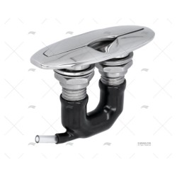 CORNAMUSA INOX SS 316 FLUSH C/DRE 132MM