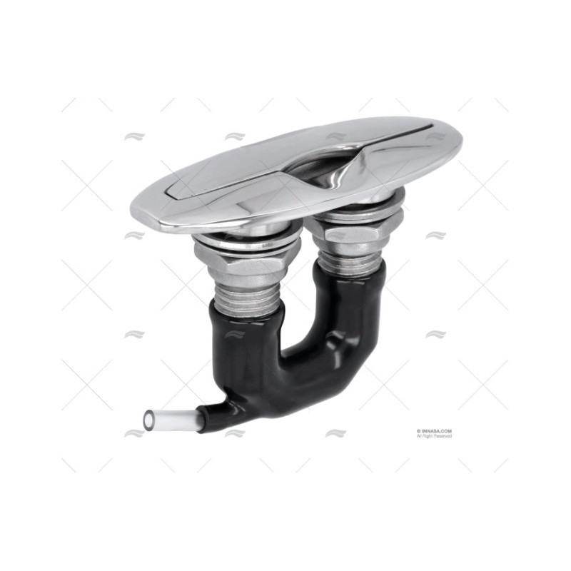 CORNAMUSA INOX SS 316 FLUSH C/DRE 132MM