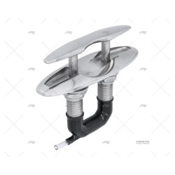 CORNAMUSA INOX SS 316 FLUSH C/DRE 176MM