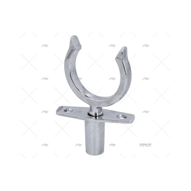 CHUMACERA C/SOPORTE LATON CROMADO 52MM