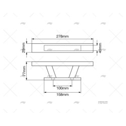 CORNAMUSA INOX 10,50"