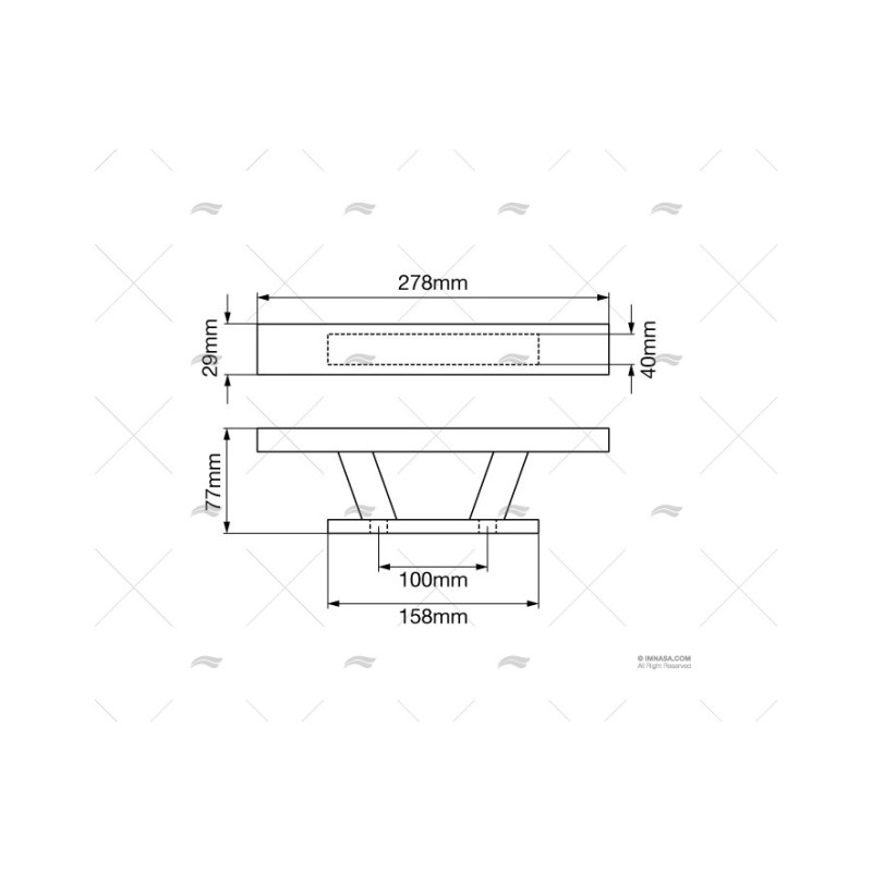 CORNAMUSA INOX 10,50"