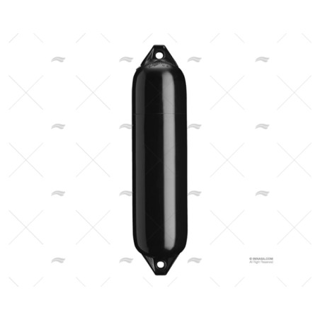 DEFENSA F1 NEGRA 150X640MM POLYFORM
