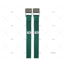 CINCHA 25MM 1,5MT VERDE COCODRILO 2U