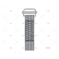 CINCHA 40MM 4,5MT GRIS-N HEBILLA GRIP