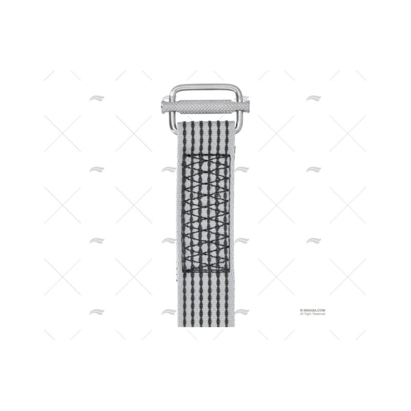 CINCHA 40MM 4,5MT GRIS-N HEBILLA GRIP