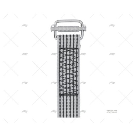 CINCHA 40MM 4,5MT GRIS-N HEBILLA GRIP