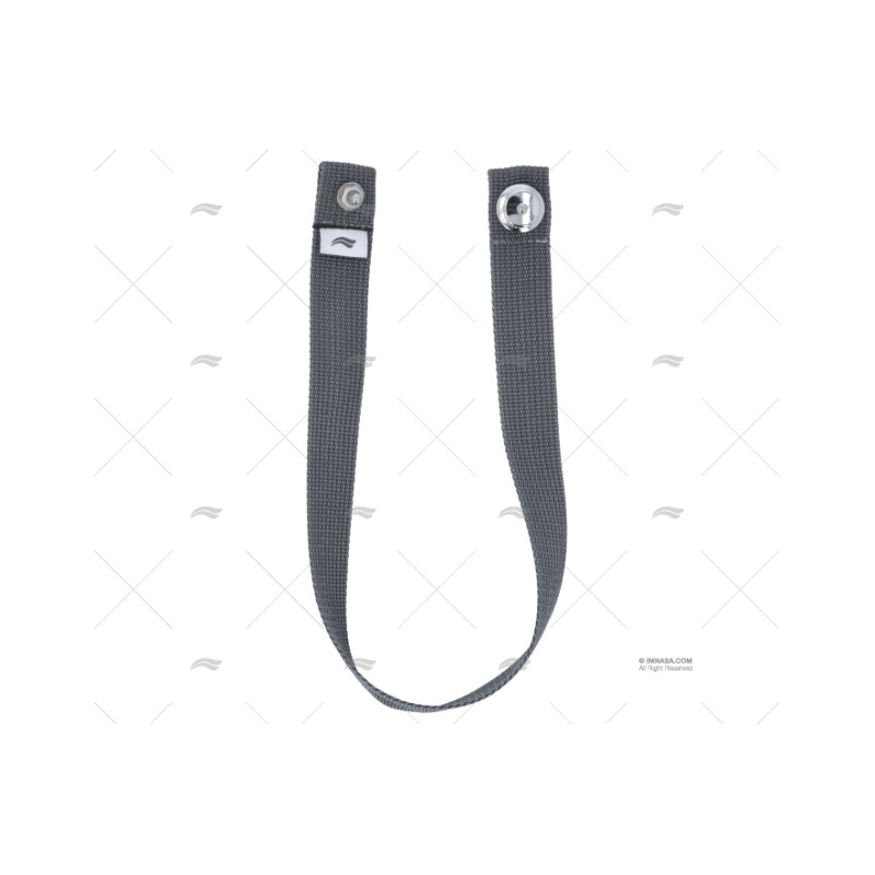 CINCHA C/FIJACION PARA CABOS GRIS