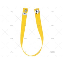CINCHA C/FIJACION PARA CABOS AMARILLO