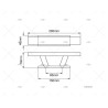 CORNAMUSA INOX 265MM