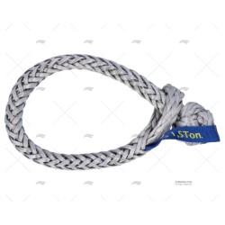 GRILLETE TEXTIL 09MM GRIS C. MAX.0,75T LIROS