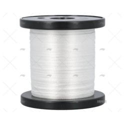CABO DYNEEMA TRENZADO 0,24MM BLANCO 500M LIROS