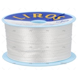 CABO DYNEEMA TRENZADO 0,30MM BLANCO 500M LIROS