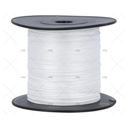 CABO DYNEEMA TRENZADO 0,40MM BLANCO 500M LIROS