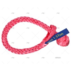 GRILLETE TEXTIL 09MM ROJO C. MAX.0,75T LIROS
