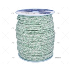 ESCOTA TOP GRIP 10MM BLANCO/VERDE 200M LIROS