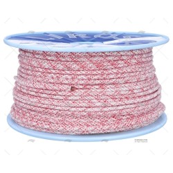 ESCOTA TOP GRIP 06MM BLANCO/ROJO 200M LIROS