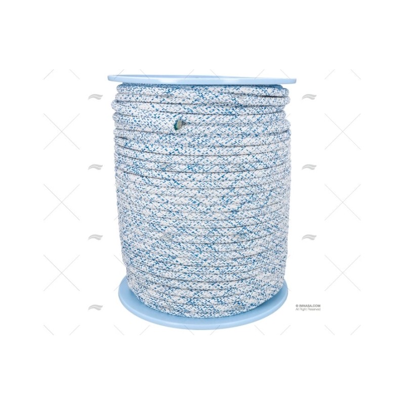 ESCOTA TOP GRIP 12MM BLANCO/AZUL 200M LIROS