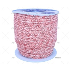 ESCOTA TOP GRIP 14MM BLANCO/ROJO 150M LIROS