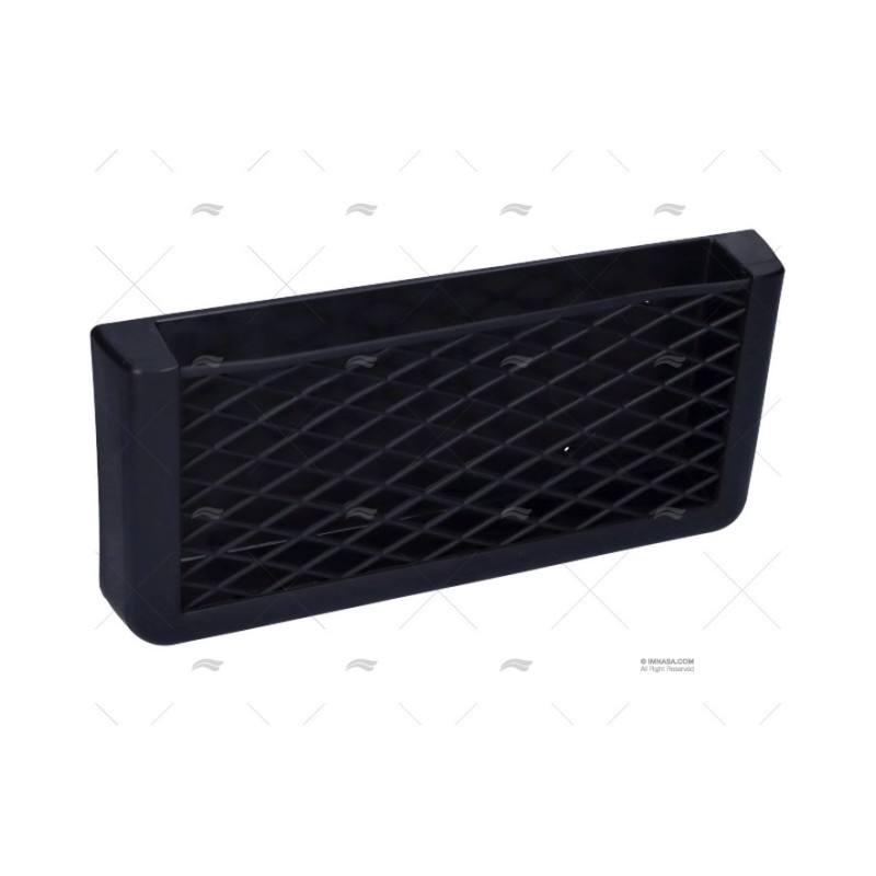 PORTA OBJETO NEGRO 270X115X32 MM