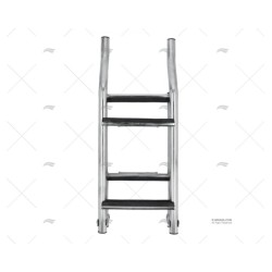 ESCALERA 4 PELD. PLEGABLE