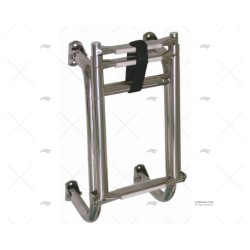 ESCALERA 3 PELD. TELESCOPICA PLEGABLE