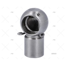 SOPORTE INOX PARA BOLA 10MM ROSCA 8MM