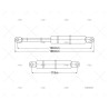 PISTON GAS 165 15/6 4K INOX IMNASA